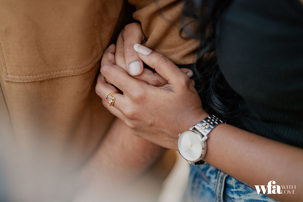 Couple's moment close‑up